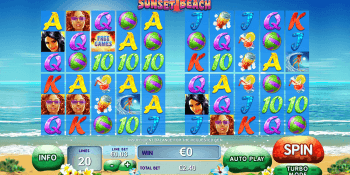 Sunset Beach Slot von Playtech